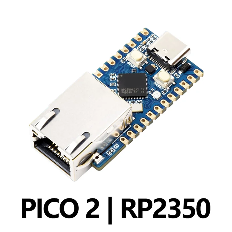 

Superb For Raspberry Pi Pico 2 RP2350 ETH Network Port Module CH9120 TCP/UDP Ethernet Network For Arduino