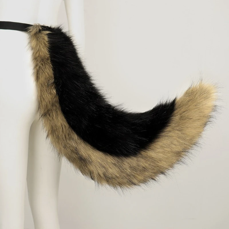 Wolf Dog Dress Up Costume Halloween Animal Costume Animal Ears Headband Animal Tail for Girl Cosplay Accessories Halloween Party