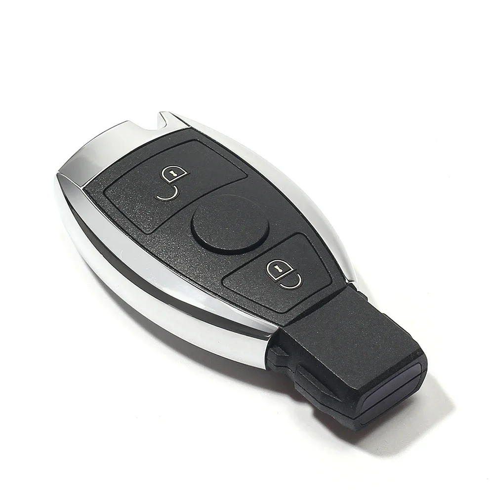 KEYYOU Smart Remote Key Shell Case Fob For Mercedes Benz Year 2000+ Supports Original NEC and BGA E300 E350 E250 A180 E400 E550