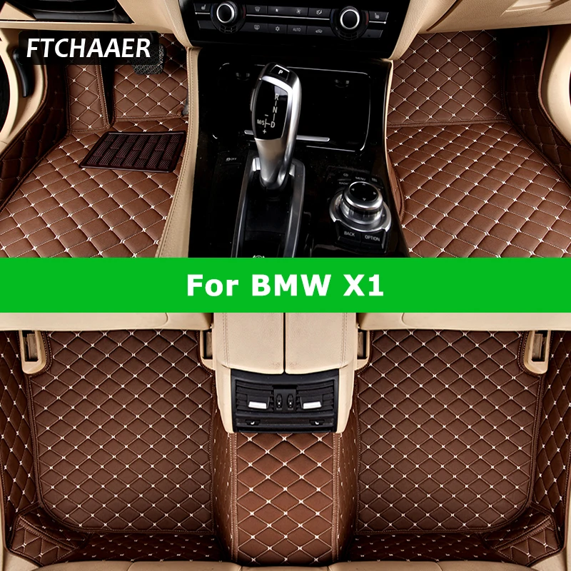 

FTCHAAER пользовательские автомобильные коврики для BMW X1 E84 F48 авто ковры аксессуары для ног Coche