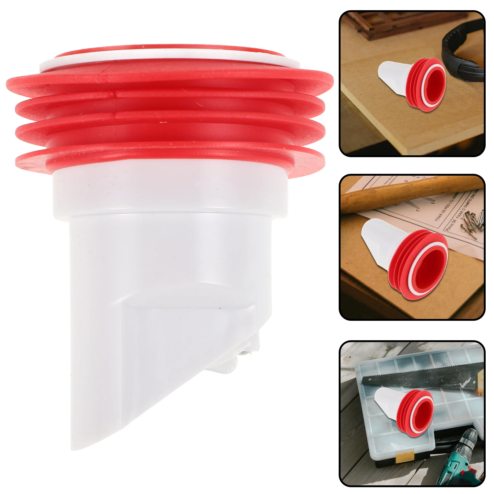 

Floor Drain Plug Gray Durable ABS Odor Proof Shower Drain Core Sewer Backflow Preventer Anti Clogging Core for Home