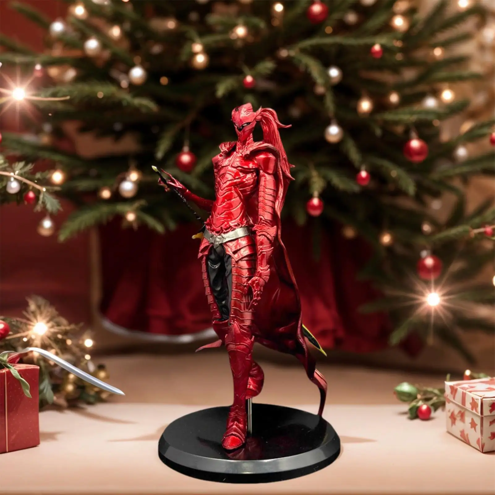 

Новый 22 см аниме I обновленный рыцарь-командирYgritte ScarletKnight фигурка форма реалистичная фигурка модель Коллекционный декор стола