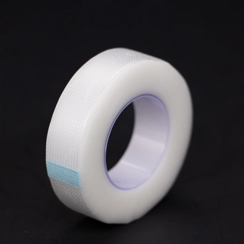 Eyelash Tape Transparent Adhesive Fabric Roll Adhesive Breathable Micropore Fabric Tape for Eyelash Extension Supply