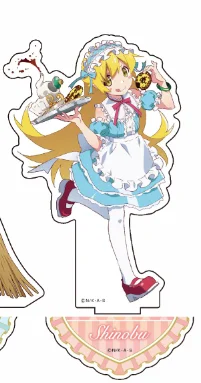 Anime Acryl Stand Puppe Hachikuji Mayoi Hanekawa Tsubasa Figur Modell Platte Cosplay Spielzeug als Geschenk