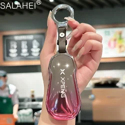 Soft TPU Car Remote Key Case Cover Protector Holder Shell Bag For Xpeng Xiaopeng P5 P7 G9 G3i Auto Keyless Keychain Accessories