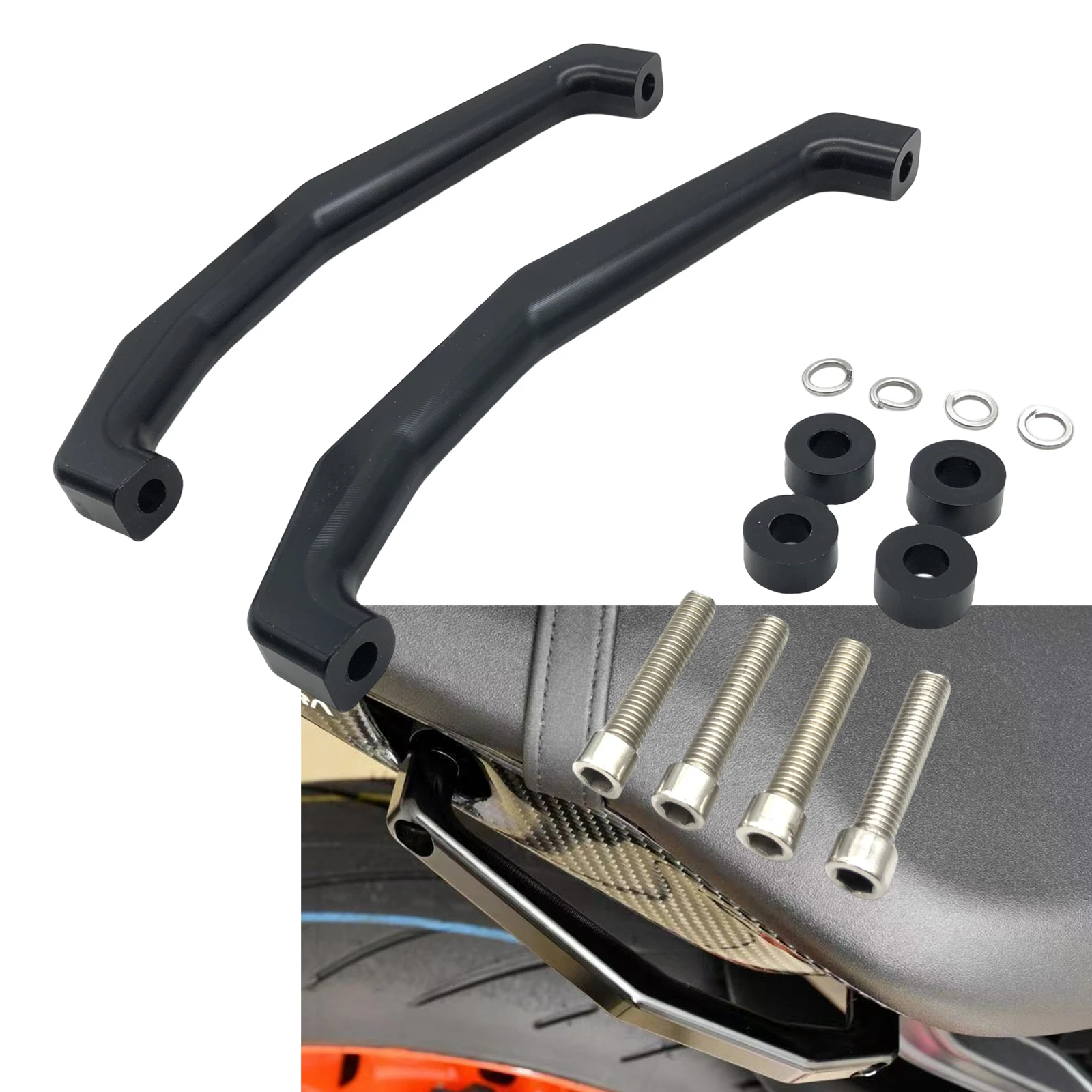 

Motorcycle Rear Hand Grab Handle Catch For YAMAHA MT09 MT-09 V3 2021-2023