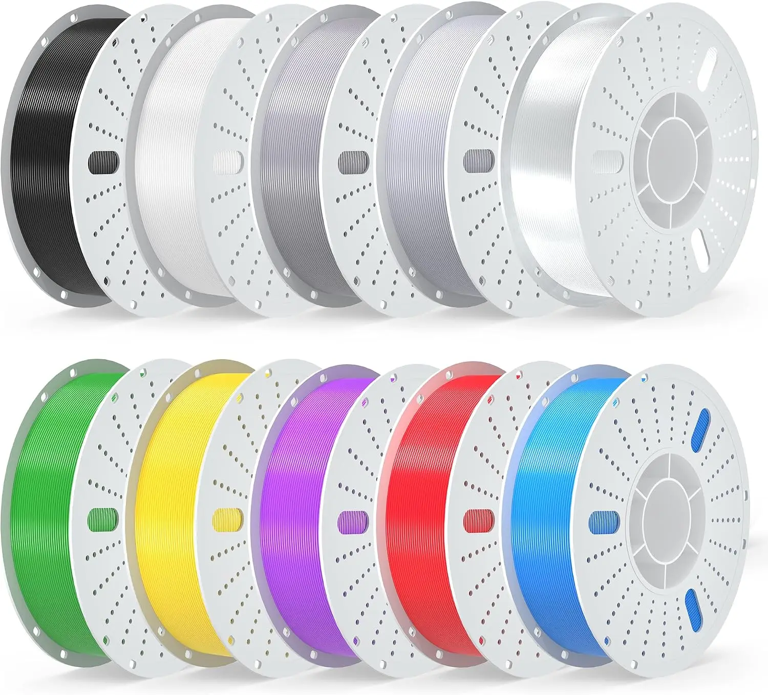^For PETG 3d Printer Filament 1.75mm High Precision Durable Moisture-Proof Strong Filament Mith Better Flow Dimensional Accuracy