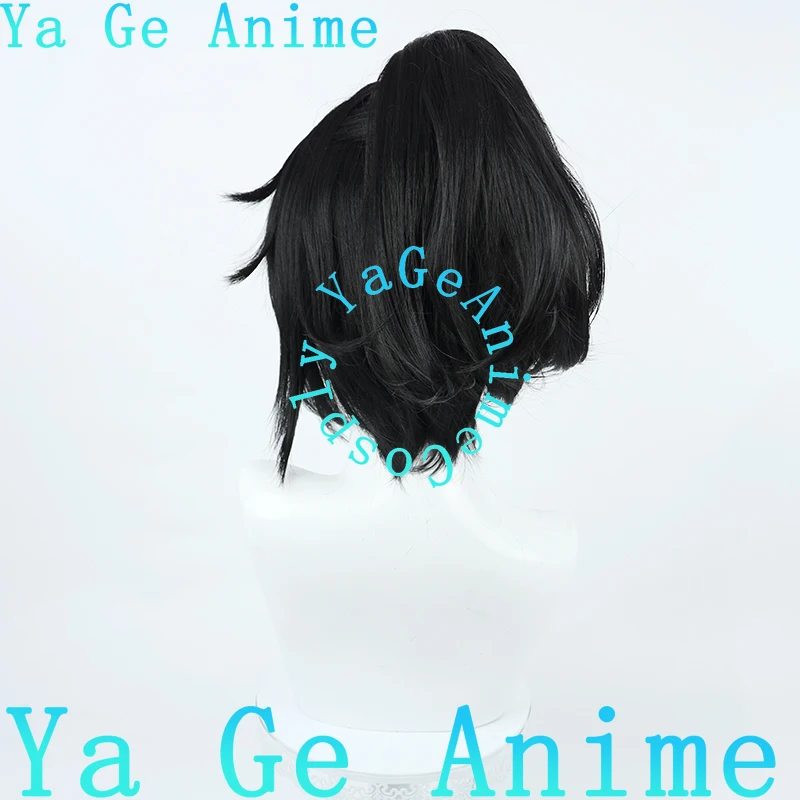 Wig Cosplay Uma Musume Pretty Derby Katsuragi Ace dengan Telinga dan Ekor untuk Anime Game Halloween Reality Show