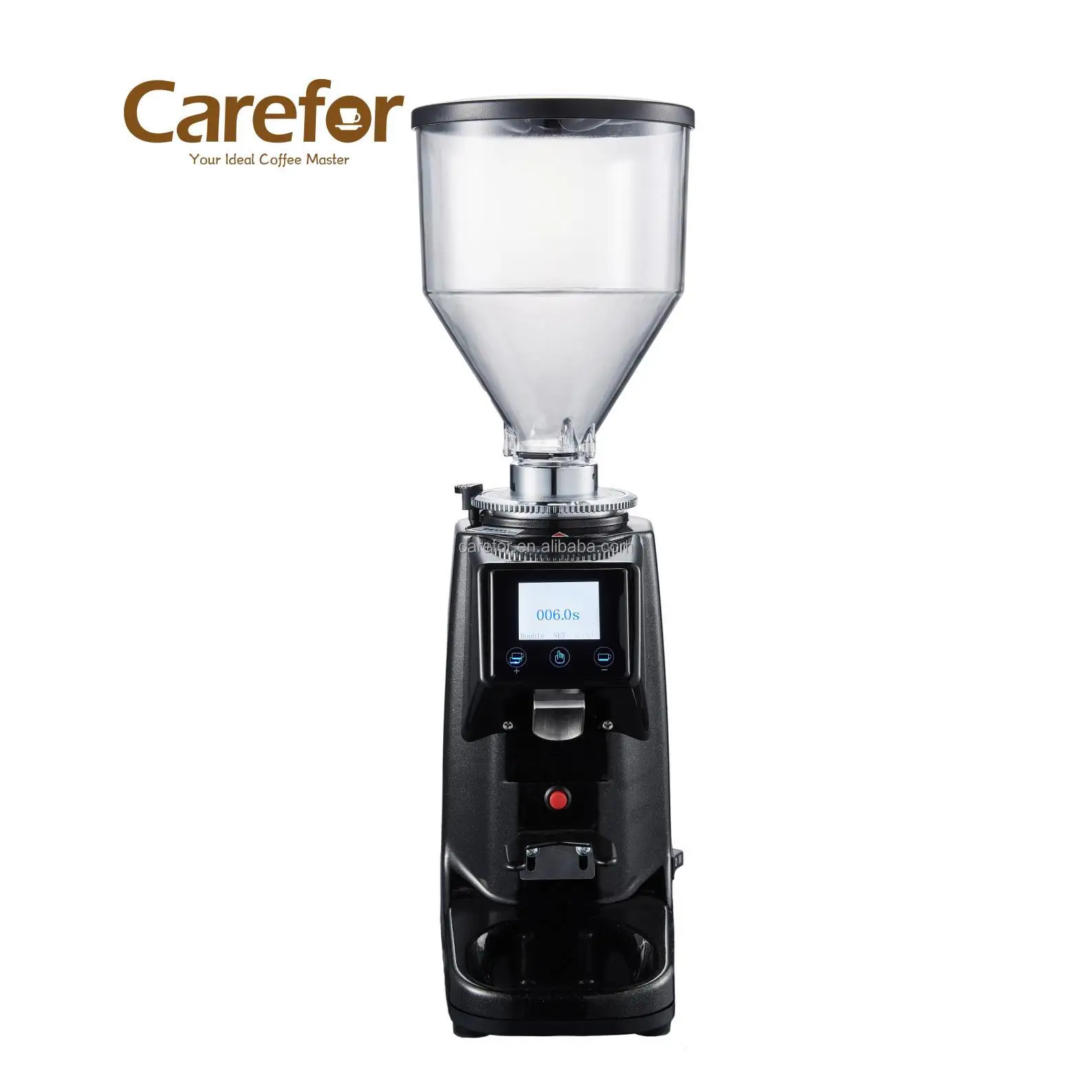 Commercial Electric Coffee Grinder Grade Touch Screen Automatic Espresso Coffee Grinder