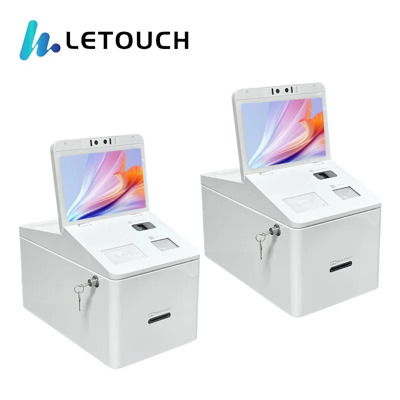10.1 Inch Desktop POS Touch Screen Kiosk I3 Multi-OS Payment Function 58mm 1D 2D Barcode QR Code Scanner NFC