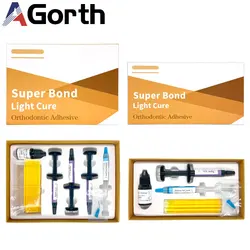 Dental Orthodontic Adhesive Kit Light Cure Glue Direct Bonding System Dentistry Tools Dentist Material