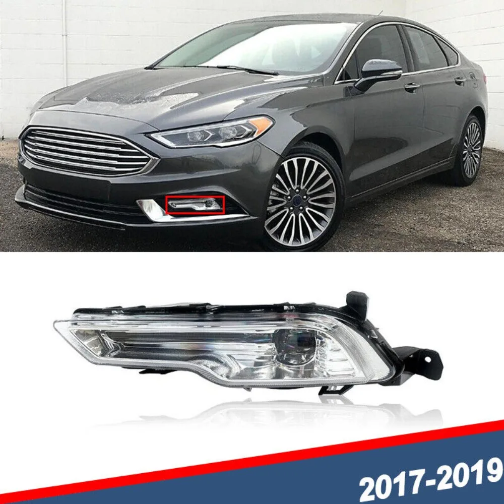 

2017-2019 Ford Fusion LH Left Driver Side Daytime Running Fog Light LED US United States