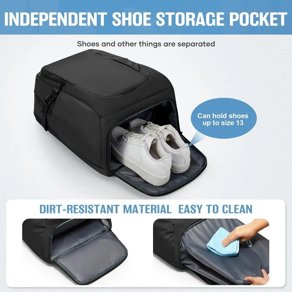 새로운 압축 디자인 여행용 백팩, 내구성 있는 공간 절약 진공 보관 가방, 휴대용 숄더백