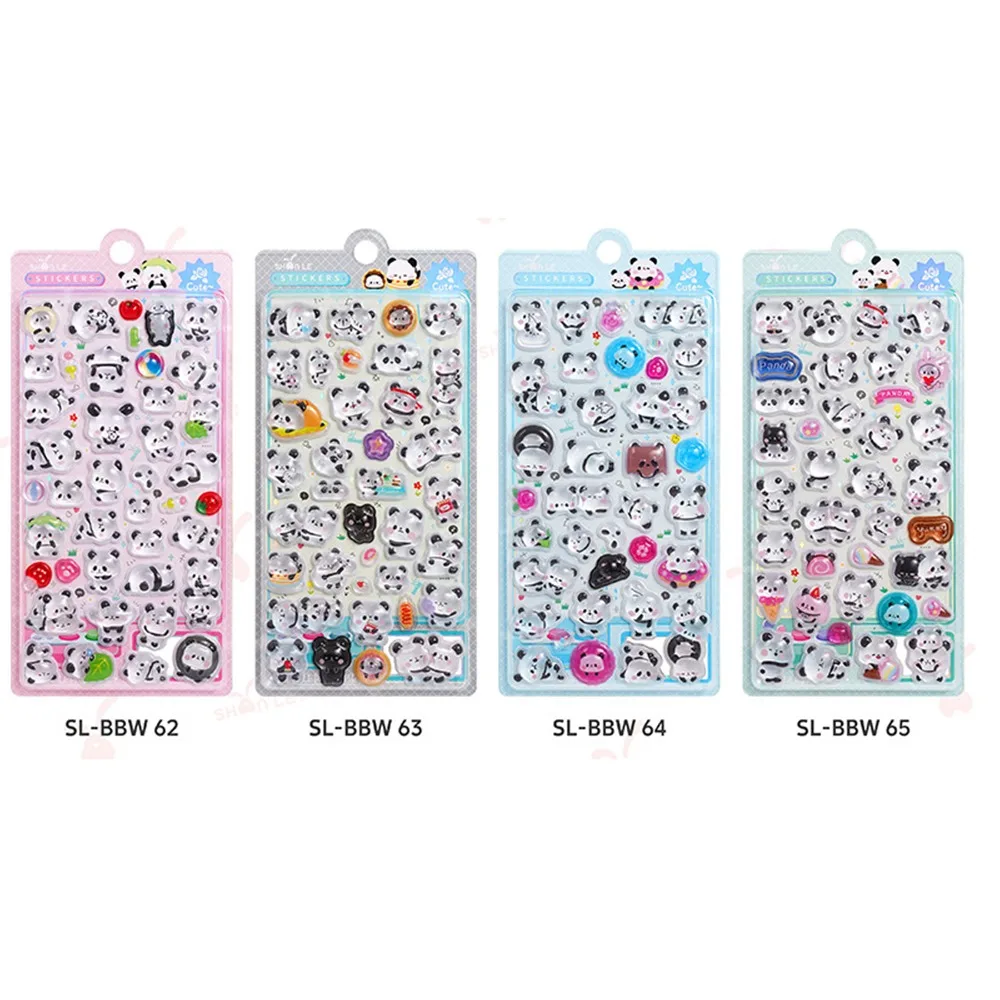 

Рельефные 3D-наклейки из ПВХ с животными/цветами, декоративные стикеры для рукоделия, мотивационные наклейки для детей