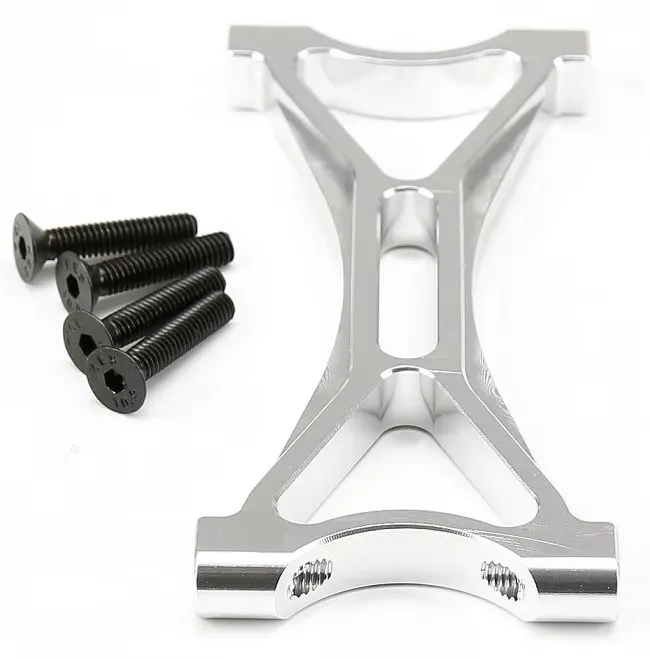 CNC precision machining all-metal front X-type anti-collision beam support frame for ROFUN KM HPI BAJA 5T 5SC