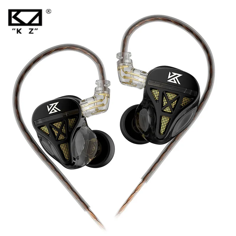 KZ DQS Bass Earbuds In Ear Monitor Earphones Headphones Sport Noise Cancelling HIFI Headset 2PIN Cable DQ6 DQ6S ZSN PRO EDXPRO