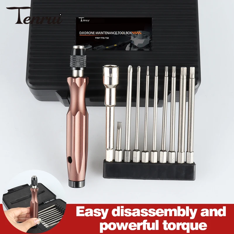 DJI Repair Toolbox Set Compatible with T10 T25 T30 T50 T60 T70 T70P Wrench Adapter Hand Tools for Electronic Equipment Maintenan