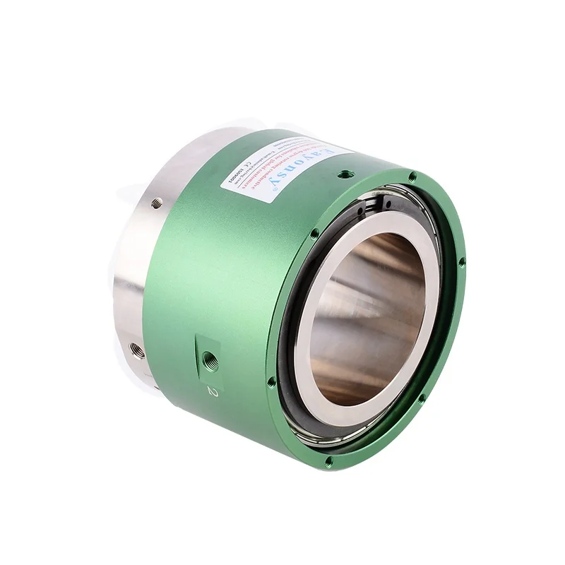 

120mm Through-Bore 2 Port Pneumatic Rotary Union, G1/8" Thread, 360° Rotation