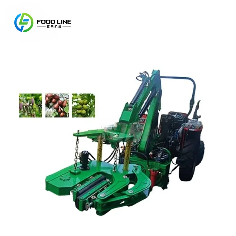 Customized Hot Sale Crawler Orchard Harvesting Apple Tree Shaking Machine Shake Harvester Cherries and Plums Shaking Machine