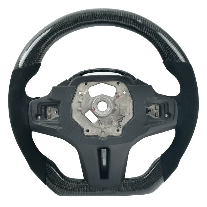 Car Interior Accessories Real Carbon Fiber Steering Wheel Customized For BMW 3 Series G20 5 Series G30