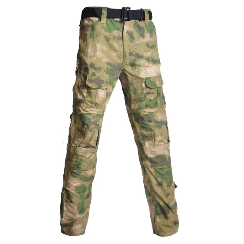 Outdoor Camo Tactical Pants Wear-resistant Hunting Pants Paintball Cargo Pants Airsoft Waterproof Men's Clothing