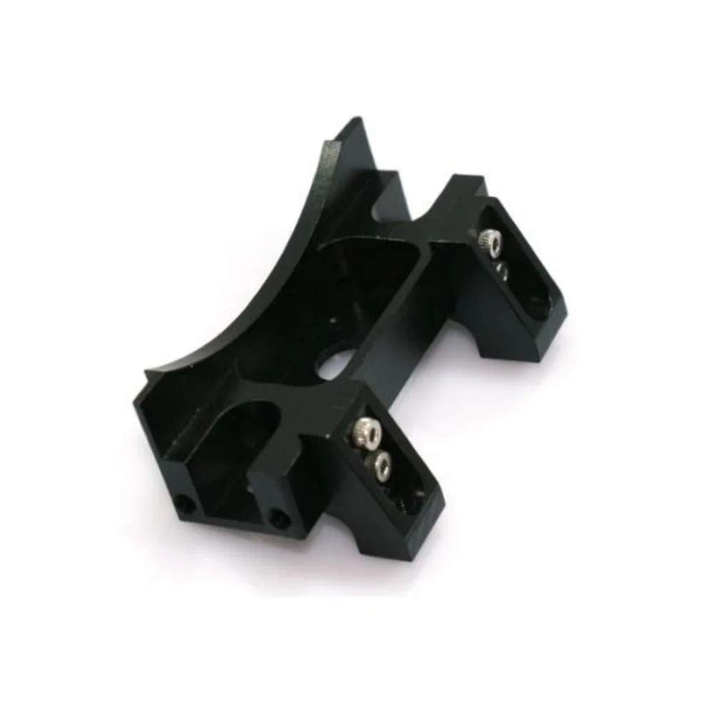 Trave di coda L-1010 in lega di alluminio nera simulazione per Gl 1/14 Tamiya RC SCANIA rimorchio trattore camion americano croce parti membro