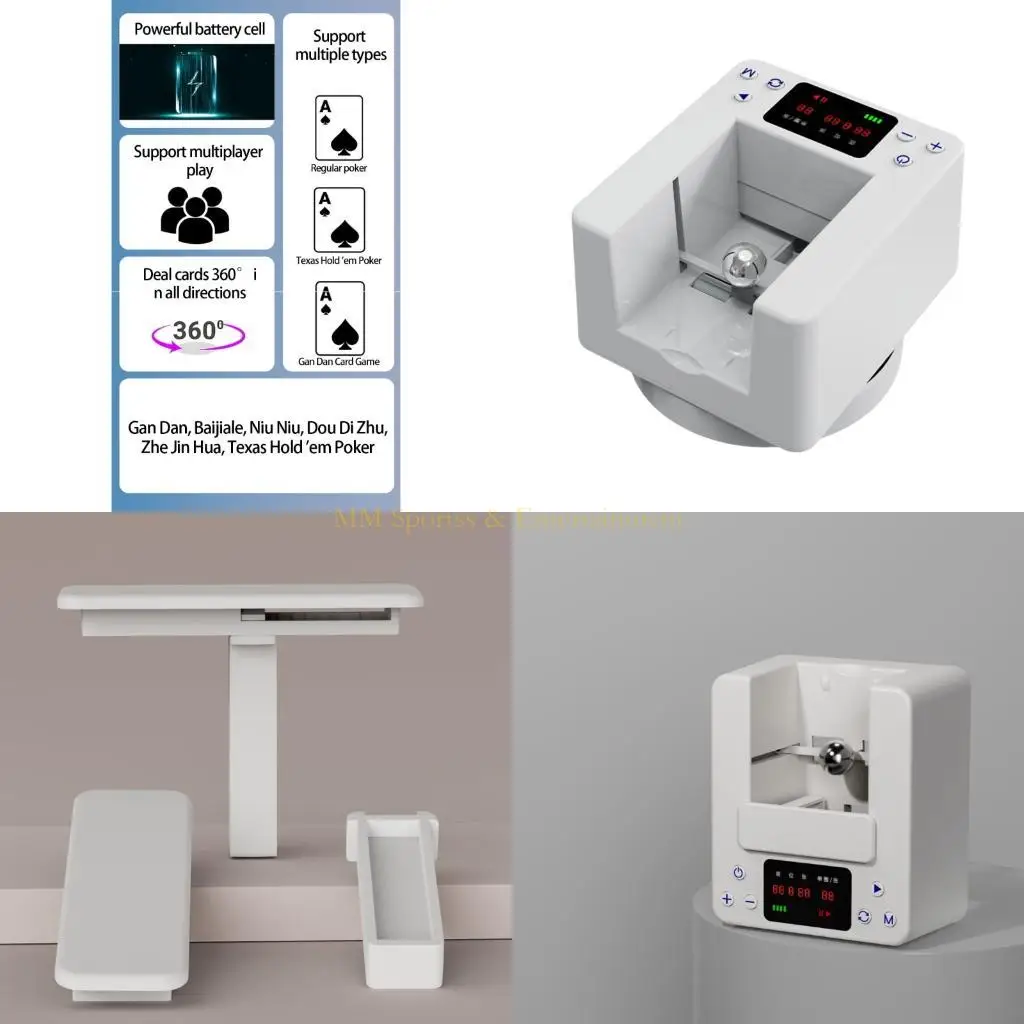 

31be автоматическая сделка с работы с дилером для игровой карты, покерное устройство, подходящее для разных размеров карт