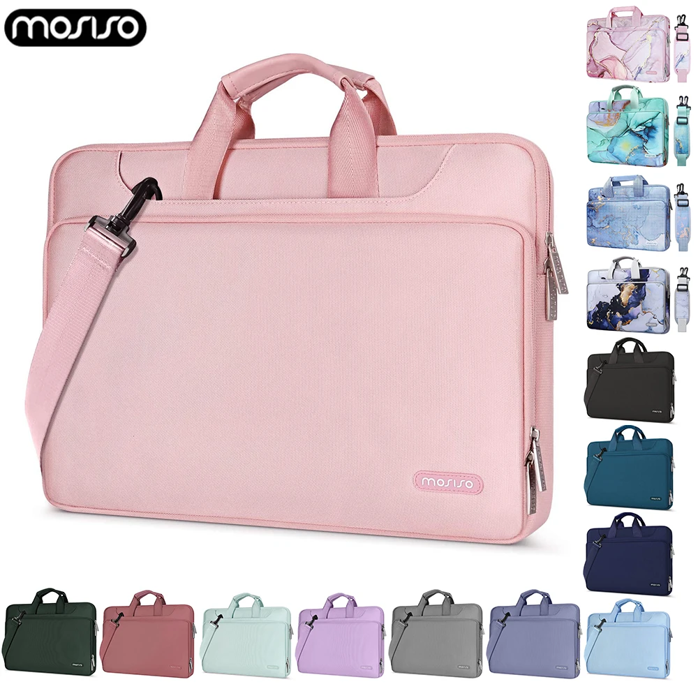 

13.3 14 15.6 16 17.3 inch Laptop Shoulder Bag For Macbook Air Pro M2 A2941 Dell Lenovo HP Notebook Briefcase Messenger Sleeve