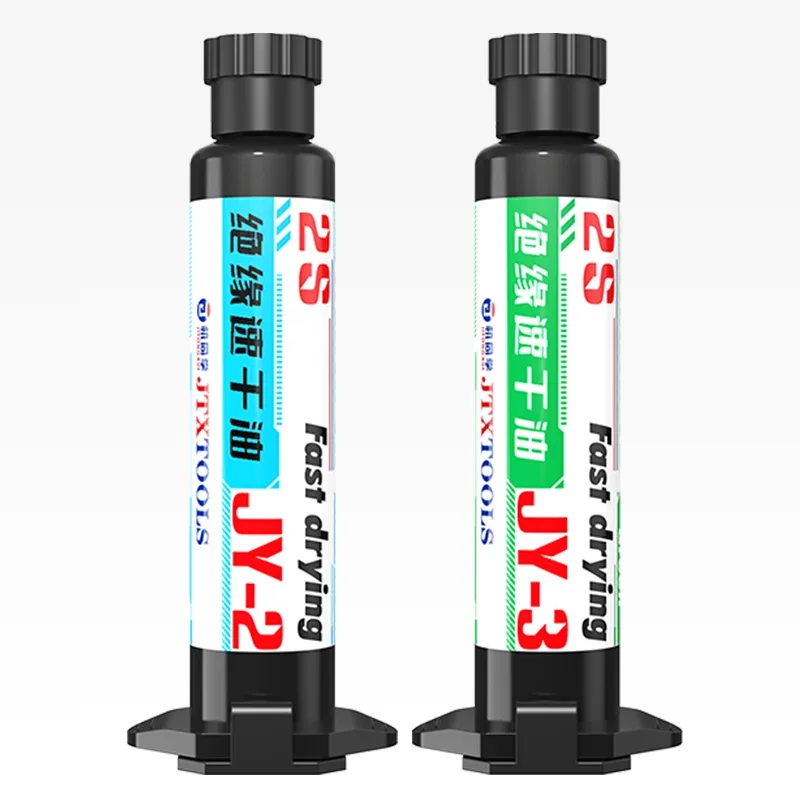JTX 10CC UV 경화 솔더 마스크 그린 오일 스마트폰 PCB BGA 회로 기판 수리 도구용 내유성 코팅