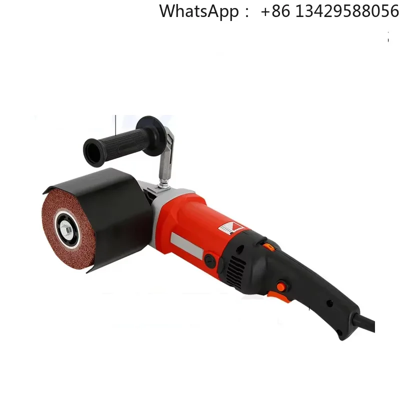 2200W Burnishing Tool Industrial Polishing Machine Metal Wood Polisher Sander Wire Drawing Machine Ceramic Tile Mirror Polisher