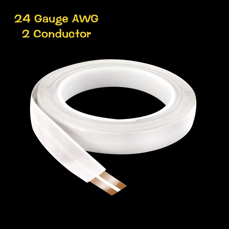 5m Hidden Super Flat Audio Cable,Suitable for LED Lighting Connection and Other Low Voltage Appliance Connection-A56M