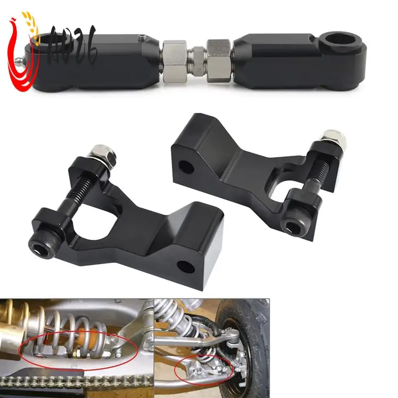 

A026-ATV Front Rear Lowering Kit For Yamaha Raptor 660 660R 2001-2005 YFM660R Raptor 700 700R 2006-2019 YFM700
