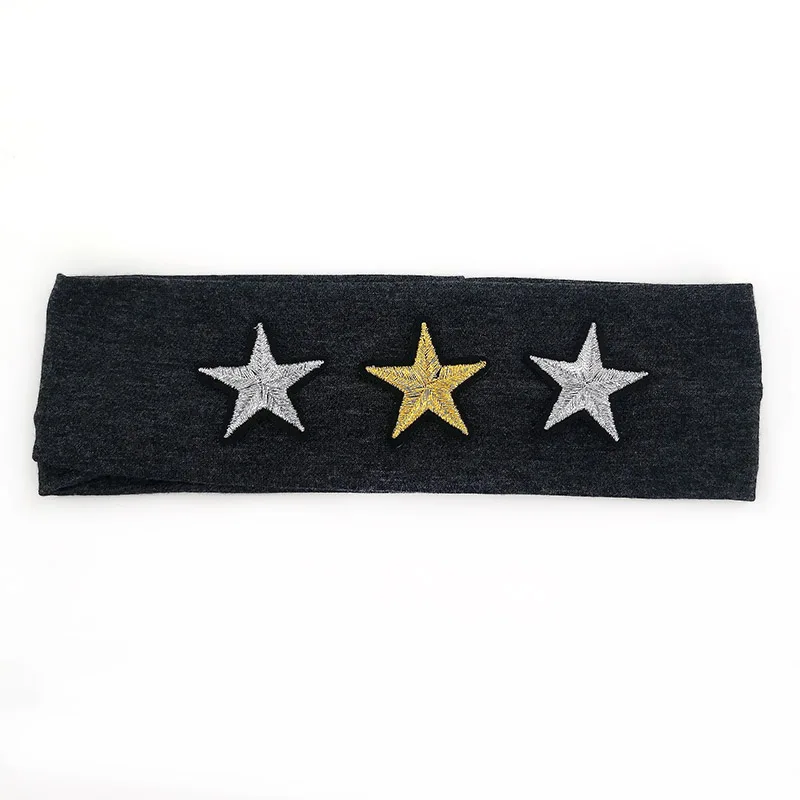 Summer Casual Star Cotton Headband for Baby Girls Hair accessories New Toddler Kids Soft Elastic Hairbands Head Bands