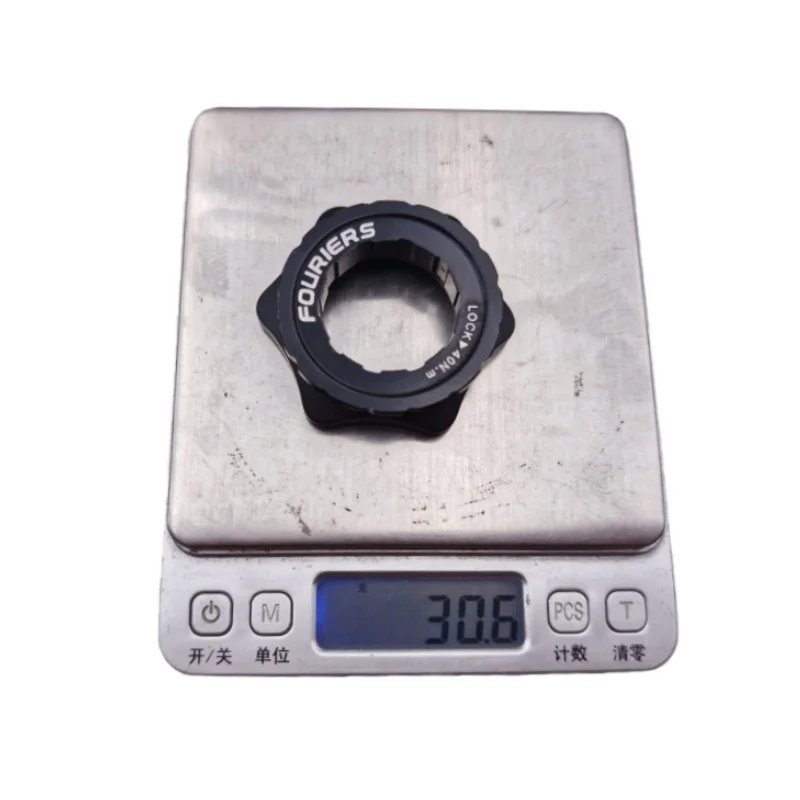 FOURIERS ADP-DISC-SH Mozzo per bicicletta Blocco centrale Adattatore a 6 bulloni Rotore del freno a disco per mountain bike Mozzo per ciclismo Blocco centrale Parti della bici