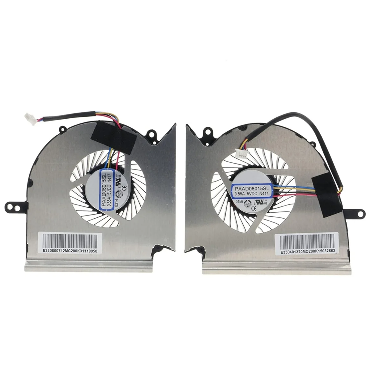 Cpu Gpu Cooling Fan for Msi Gl75 Leopard 10Sdr 10Ser 9Sc 9Sd Ms-17E2 N414 17