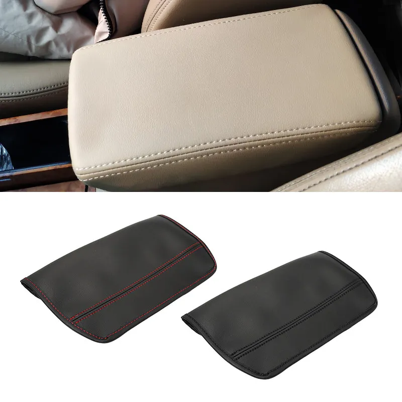 

Для Honda Accord 7 2003 2004 2005 2006 2007 Автомобильный центральный подлокотник, крышка, защитная накладка, кожаная отделка из микрофибры