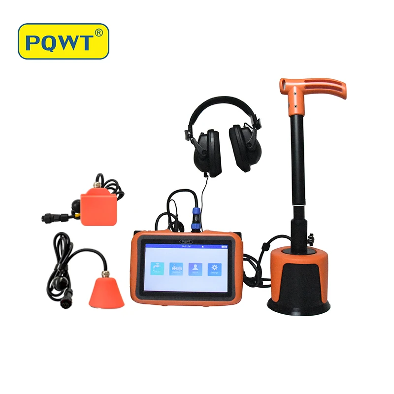 

Высокочувствительное оборудование для обнаружения утечки воды PQWT L5000, детектор утечки воды в подземной трубе