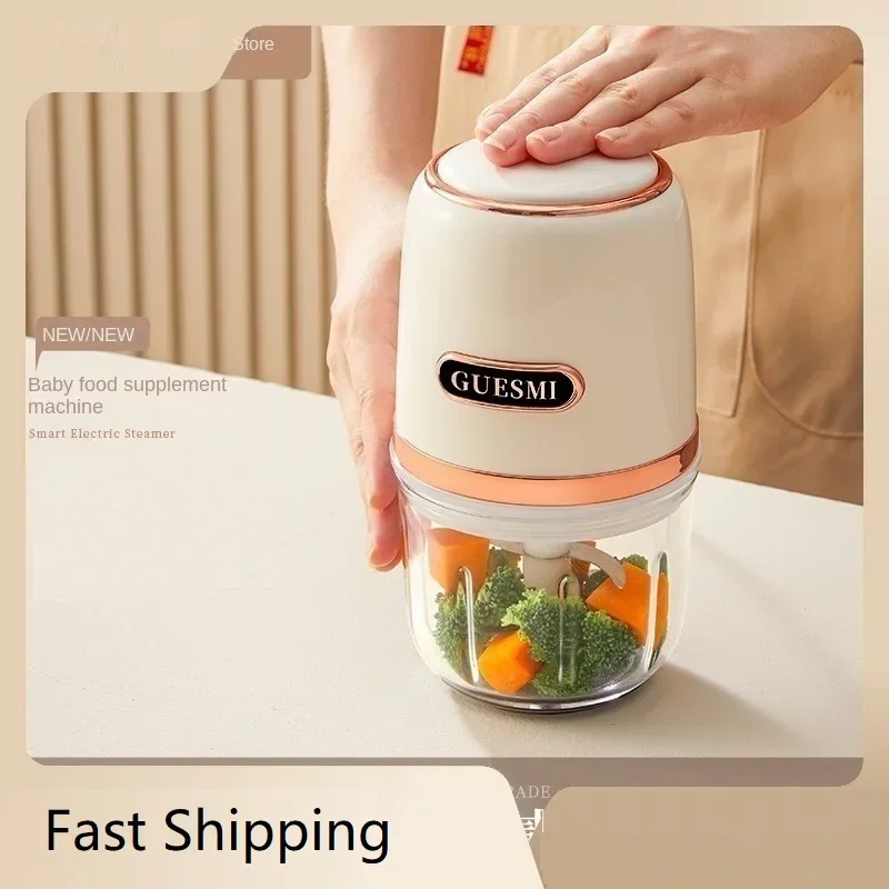 

220V Baby Food Processor 300ML Electric Meat Grinder Multi-grain Porridge Grinding And Stirring Feature Paste Grinder