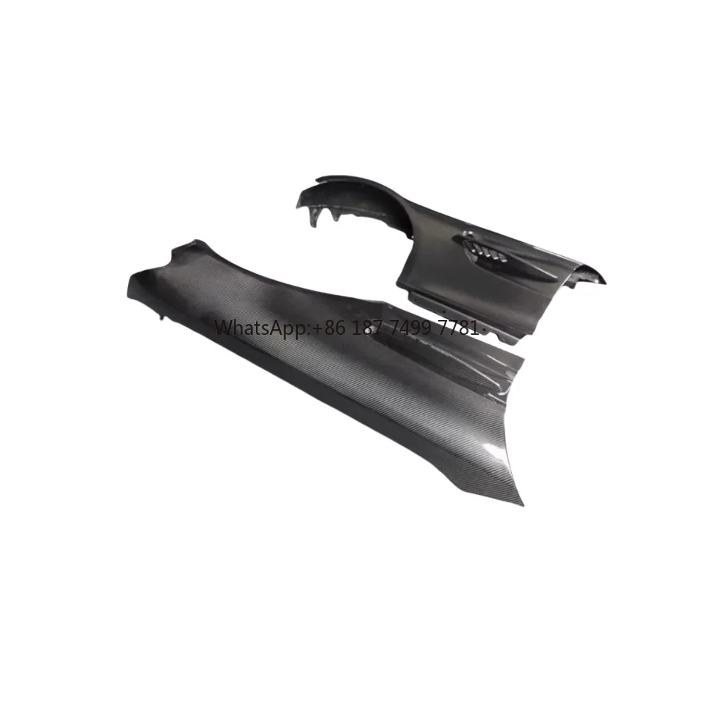

For. . . . Upgraded with High Quality Dry Carbon Fiber Surrounding Front Fenders