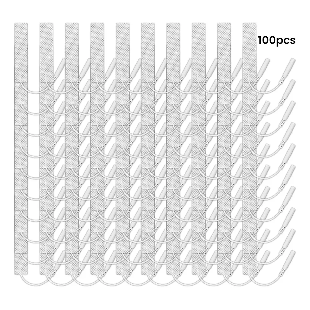 100/50/20P Tientallen Elektroden Pad EMS Spierstimulator Patch Herbruikbare Vervangbare Niet-geweven Stof zelfklevende Massager Stickers