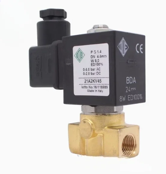 21A2KV45 G1/4 Direct acting normally closed two position two-way solenoid valve