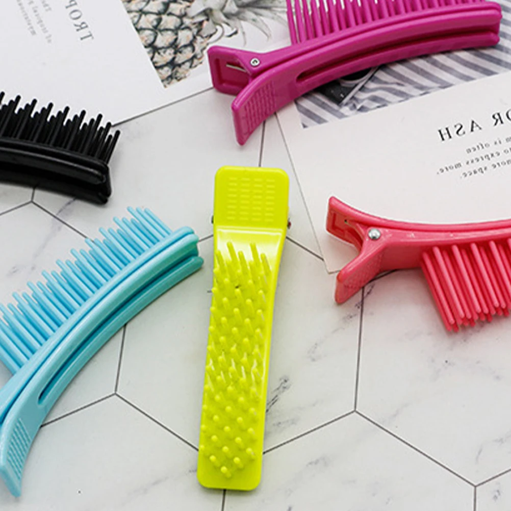 

2 Pcs Hair Clip Snap Clips Styling Accessories Sectioning Hairclip for Cutting Professional Clamps Salon