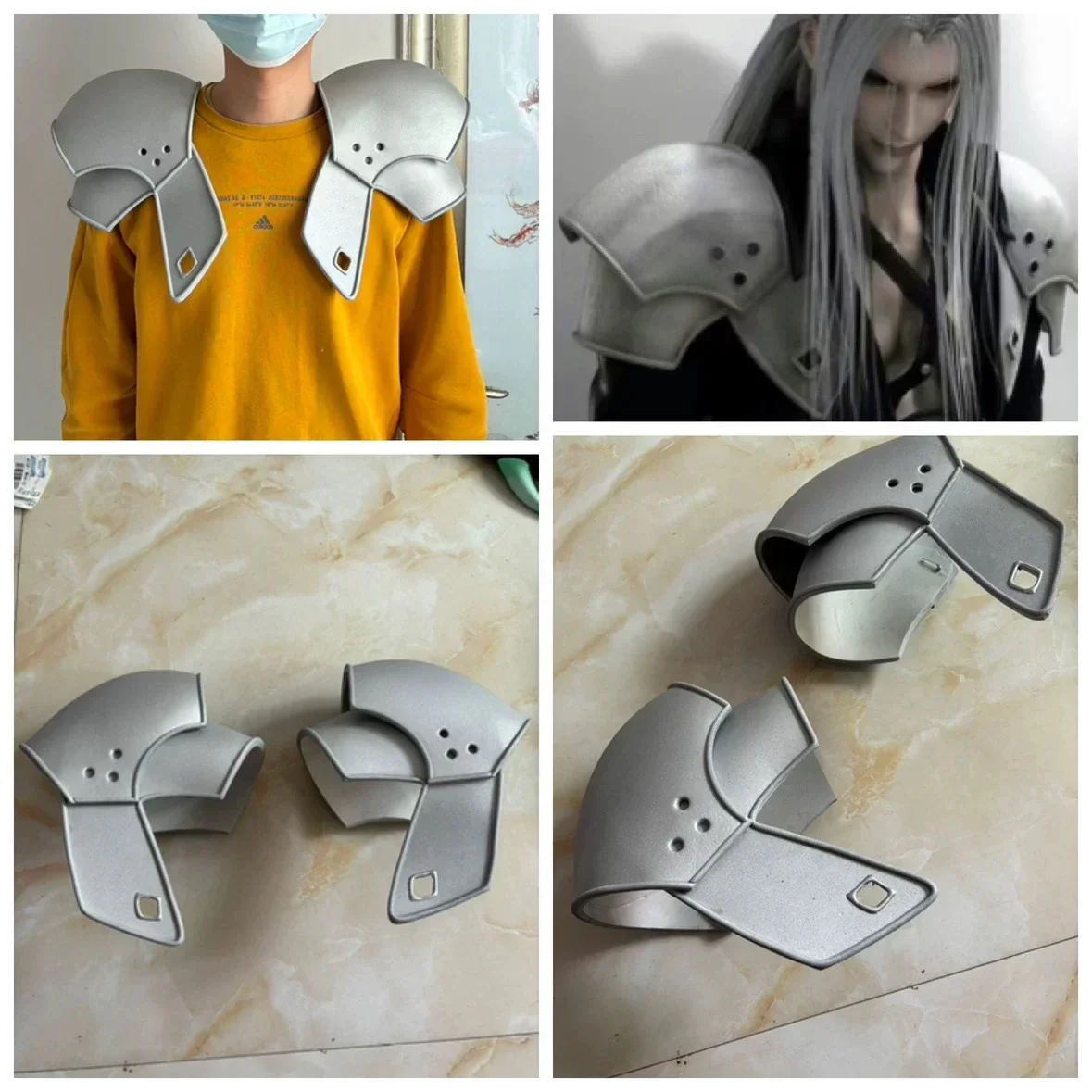 Sephiroth Shoulder Armor Props Game Final Fantasy Cosplay Prop Halloween Carnival Fancy Party Cosplay Props Birthday Gifts