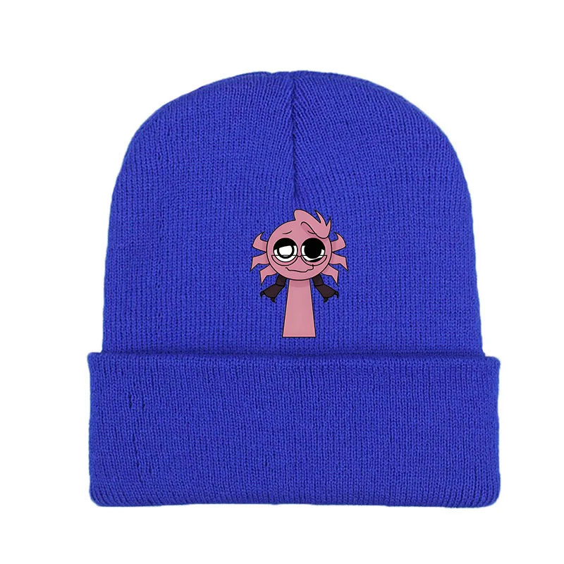 Sprunki Rhythm Box Knitted Hat Autumn And Winter Warm Men's And Women's Versatile Pullover Hat Children's Birthday Gifts