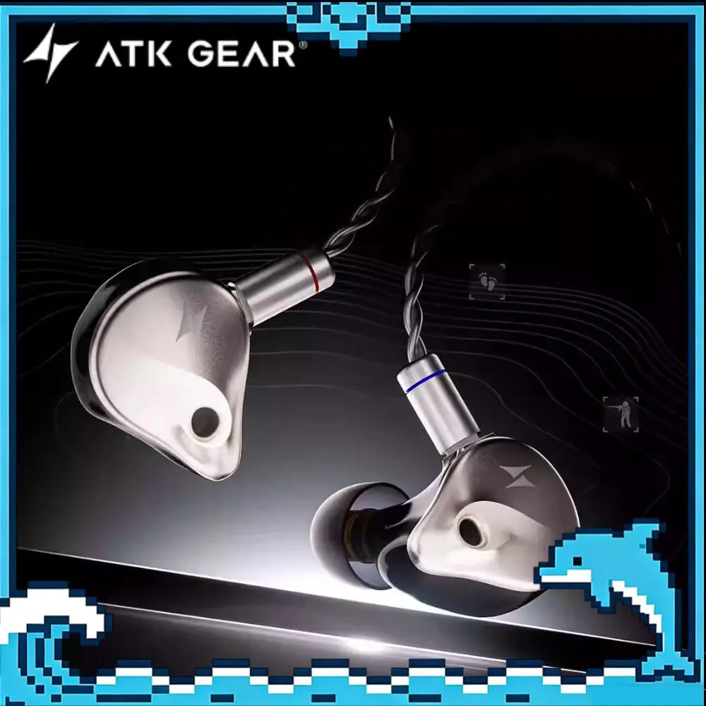 

Наушники ATK Horizon In-Ear Hi-Fi проводные Type-C 3.5 мм для киберспорта, игровые, с шумоподавлением CNC, для музыки, офиса, ПК, подарок