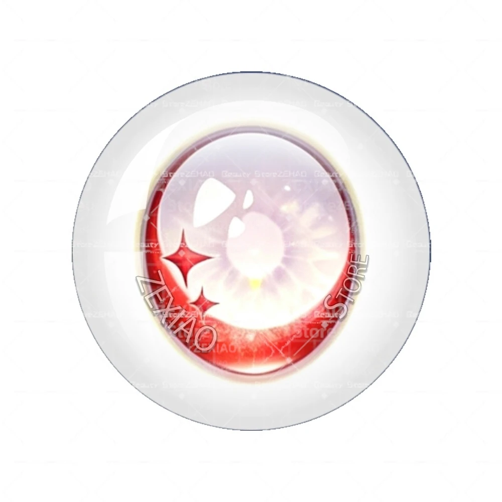 Blyth Doll Toy Anime Doll Glass Eyes Cabochons 10MM-40MM Dragon Cat Eye Creative Floral Pattern Eyes Jewelry Accessory