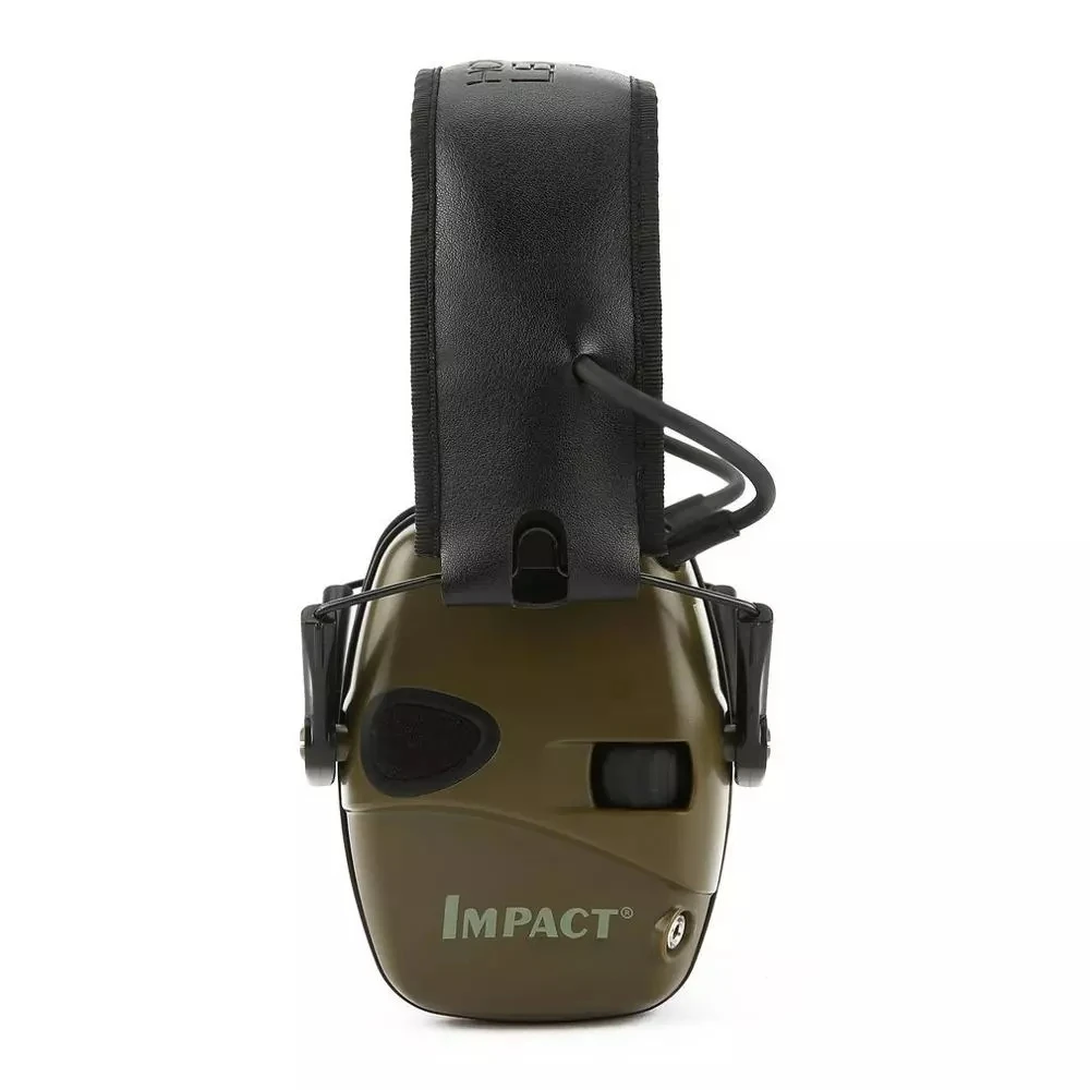 Howard Leight R-01526 Impact Sport Electronic Earmuff Shooting Protective Headset Foldable Recommended with Bluetooth adapter