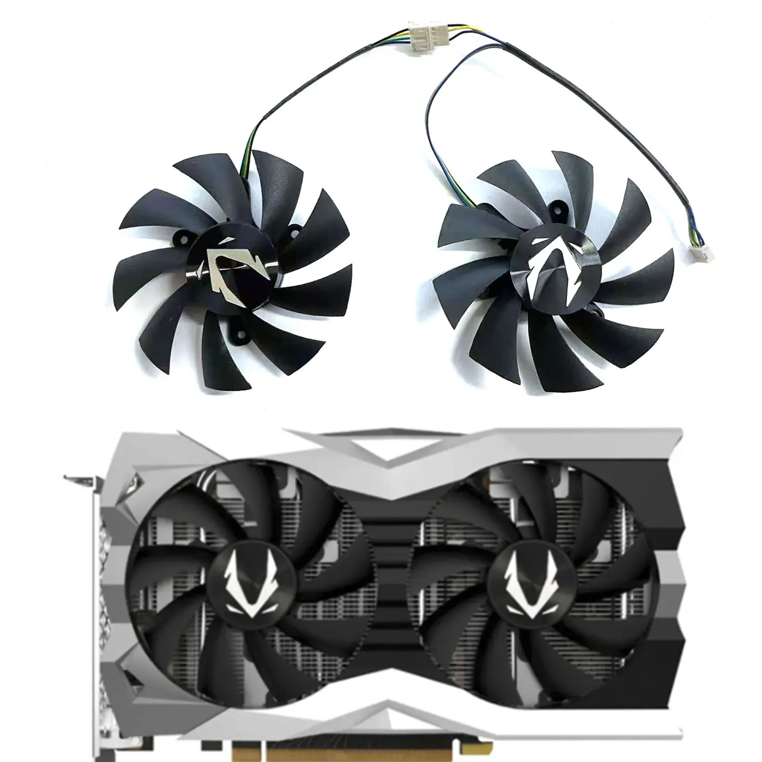 Ventilateur de remplacement FA-NEW 85MM 4PIN GA92A2H pour cartes graphiques ZOTAC GeForce RTX 2060, 2070 Super, Mini GTX 1660, 1660TI