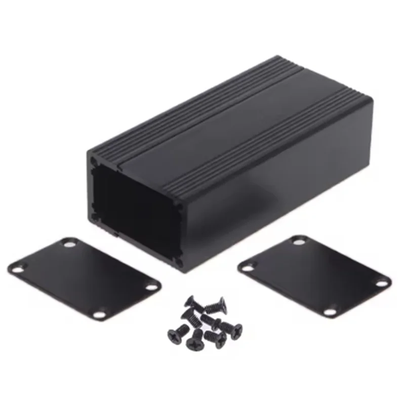 ABKO-Electronic DIY أداة حالة HIFI مُضخّم صوت غلاف من الألومنيوم سبليت غلاف من الألومنيوم