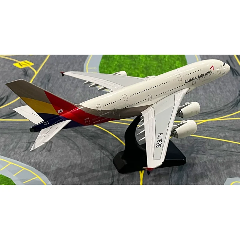 

Diecast 1/400 Scale AV4143 Asiana Airlines A380-800 HL7626 Alloy Aircraft Model Toy Collectible Ornament Decoration